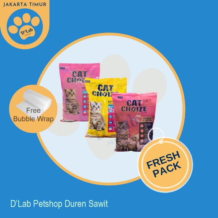 Gambar Cat Choize Kitten 1kg - Makanan kucing catchoize 1 kg freshpack dari D'Lab Petshop undefined Tokopedia
