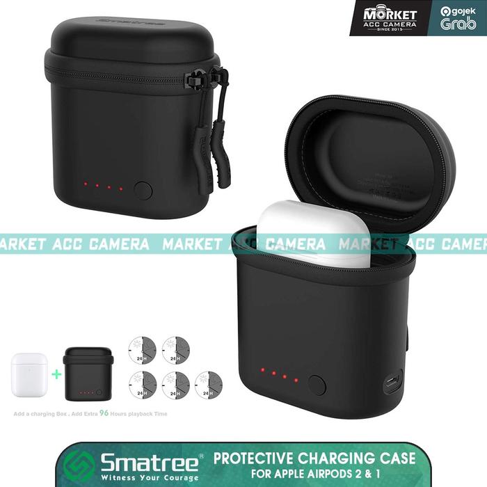 Jual Smatree Charging Case Travel for Apple AirPods Kota