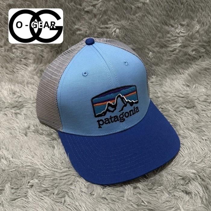 パタゴニア ニット帽 フィッツロイ トラウト ウール混・フィッツロイ