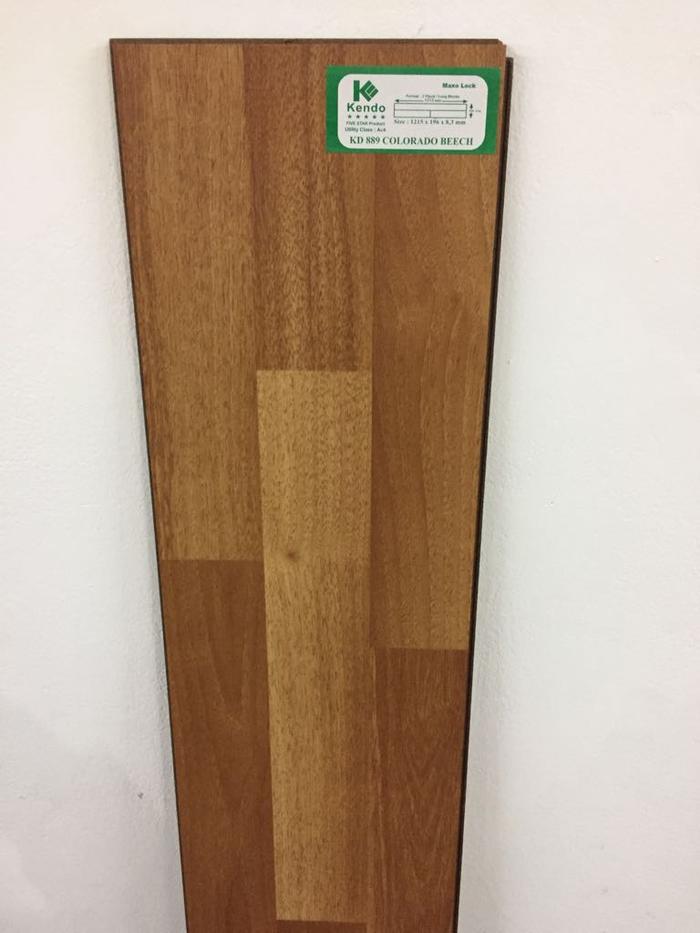 Gambar Lantai Parket Laminate Kendo - KD 889 CL BEECH dari Flooring & Design undefined Tokopedia