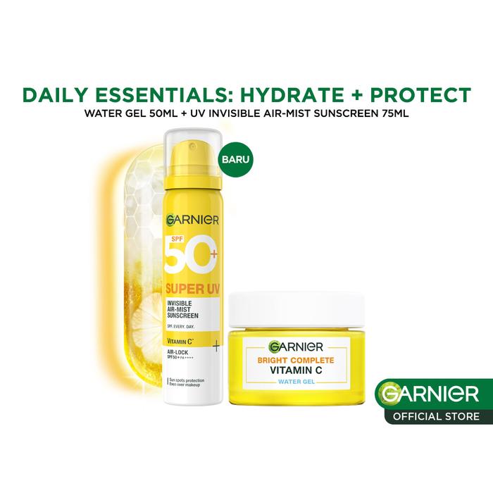 Gambar Garnier Super UV Invisible Air-Mist Sunscreen - +Water Gel dari Garnier Official Store undefined Tokopedia