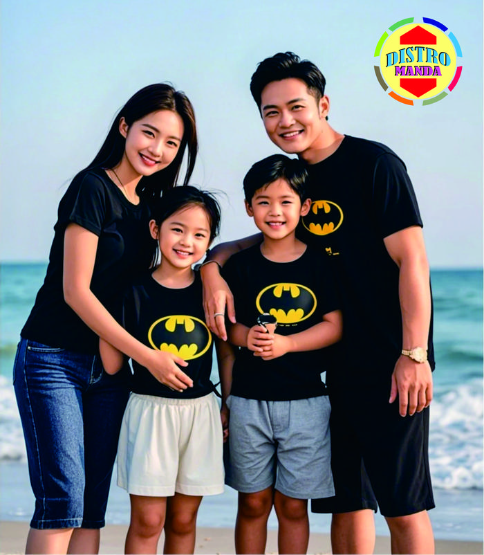 Gambar Kaos couple ulang tahun anak motif superhero / baju kapelan keluarga ayah ibu anak - ANAK, S dari DISTRO MANDA BDG undefined Tokopedia
