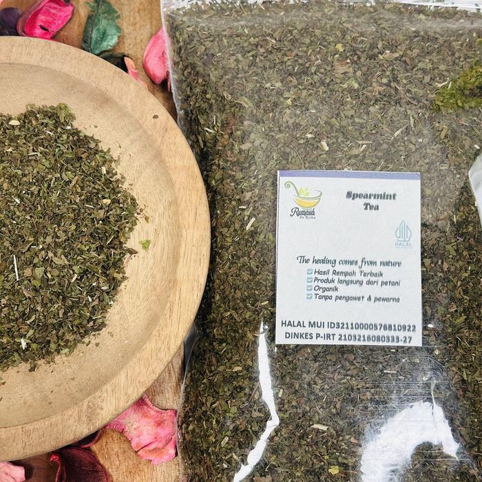 Gambar Spearmint Tea - Teh Daun Spearmint 50 Gram Rempah Bu Risma dari Rempah Bu Risma undefined Tokopedia