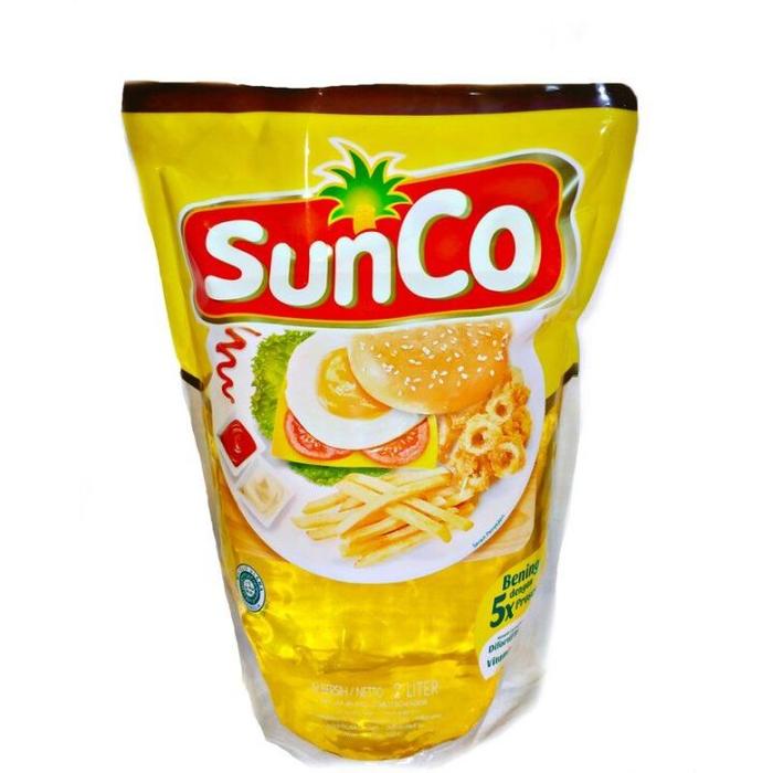 Gambar Minyak Sunco 2 liter pouch murmerr - sunco 2 liter dari frikom undefined Tokopedia