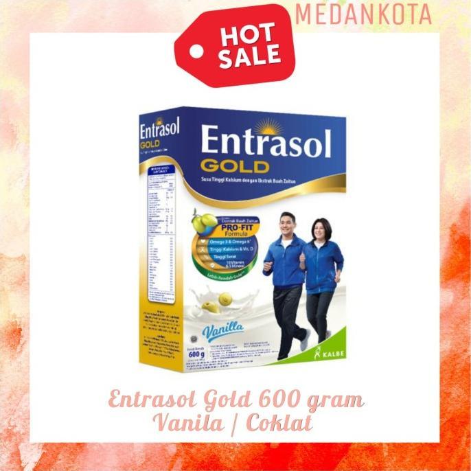 Gambar Entrasol Gold 600Gr Vanilla Coklat - Coklat, packing ekonomi dari Ecofresh Store undefined 4 Tokopedia