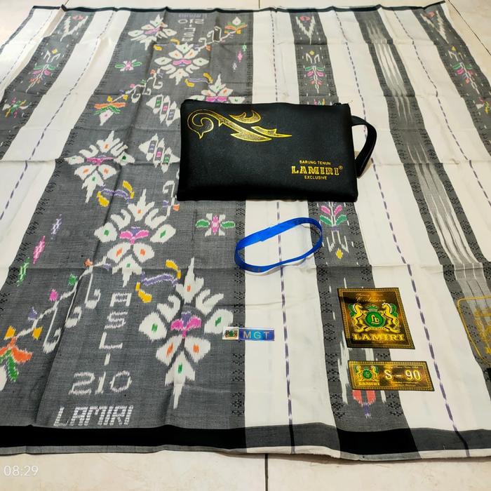 Gambar sarung lamiri - Putih dari @nggunfashion95 undefined Tokopedia