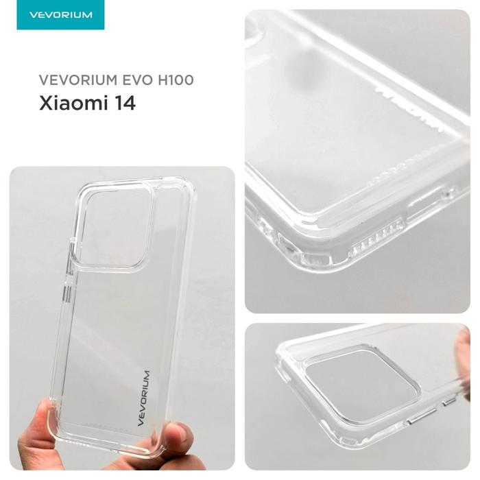 Gambar VEVORIUM EVO H2 Xiaomi 14 5G Hybrid Soft Hard Case - CLEAR dari Vevorium undefined Tokopedia