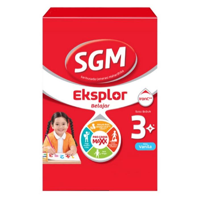 Gambar SGM Eksplor 3 + IronC Susu Bubuk Pertumbuhan Anak Vanila - 400 gr dari Sunco Shop undefined Tokopedia