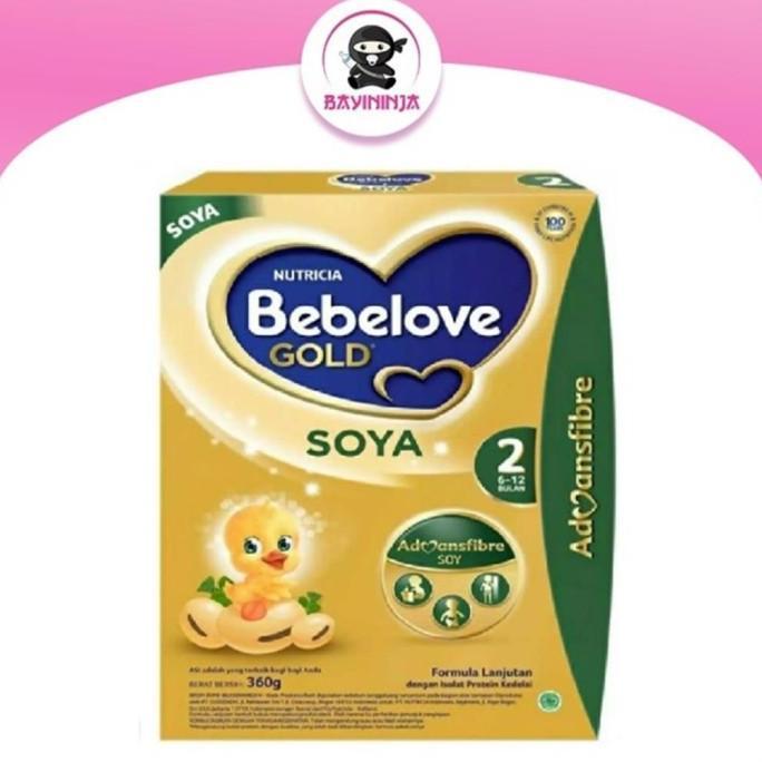 Gambar BEBELOVE Gold Soya 2 Susu Formula Lanjutan 6 to 12 Bulan Box 360 g dari babyju undefined Tokopedia