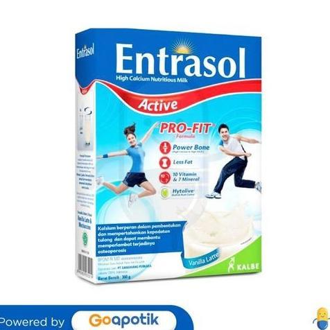 Gambar Entrasol Active Susu Rasa Vanila Latte Box 360 Gram dari CV AL MALIK undefined Tokopedia