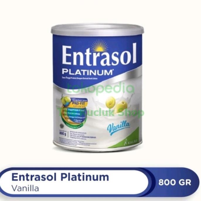 Gambar Entrasol Platinum 800Gr / Susu Entrasol 800 Gram Platinum - Vanila, Varian 800 Gram dari PT GALAKSI SUPER undefined 4 Tokopedia