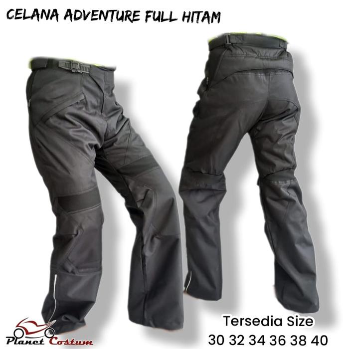 Gambar PCCL1 Celana motor bikers cross trail adventure pants race ktm klx fox oneal - Hitam, 40 dari Planetcostum undefined Tokopedia