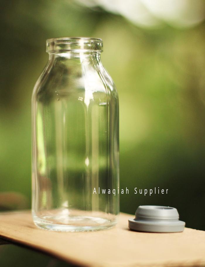 Jual Botol ASI 100ml / Botol Clear Vial / Botol Kaca - Tutup Tipis ...