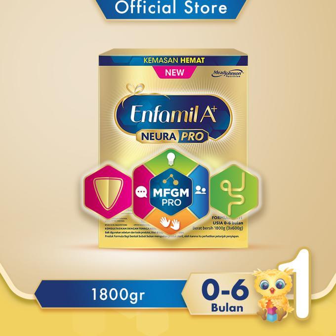 Gambar Enfamil A+ 1 Susu Formula Bayi Plain 1800g dari babyju undefined Tokopedia