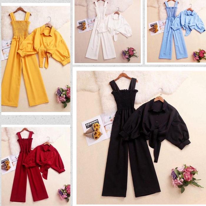Jual MURAH BANGET BAJU KODOK WANITA DAPAT JUMPSUIT OUTER