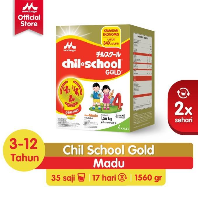 Gambar Chil School Gold Madu 1560g Susu Pertumbuhan Anak Usia 3-12 Tahun dari babyju undefined Tokopedia