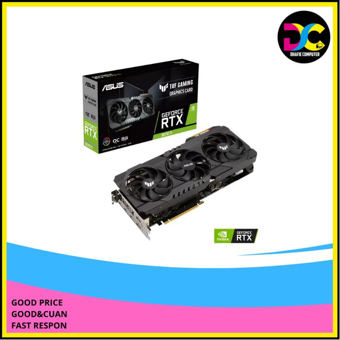 Asus TUF Gaming GeForce RTX 3070 Ti OC Edition RTX 3070 Ti BOX di  Dhafie Computer Tokopedia