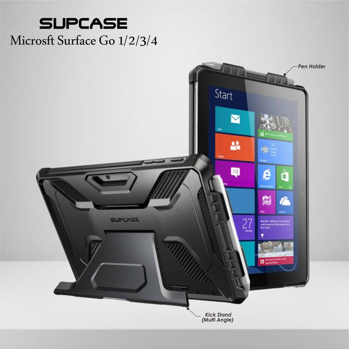 Gambar SUPCASE Casing for Microsoft Surface Pro 11 10 9 8 7 Plus 6 5 4 Surface Go 4 3 2 1 Case Cover Hardcase Rugged Armor Dengan Kickstand & Tempat Pensil - MS Go 1/2/3/4 dari Brother ACC Store undefined Tokopedia