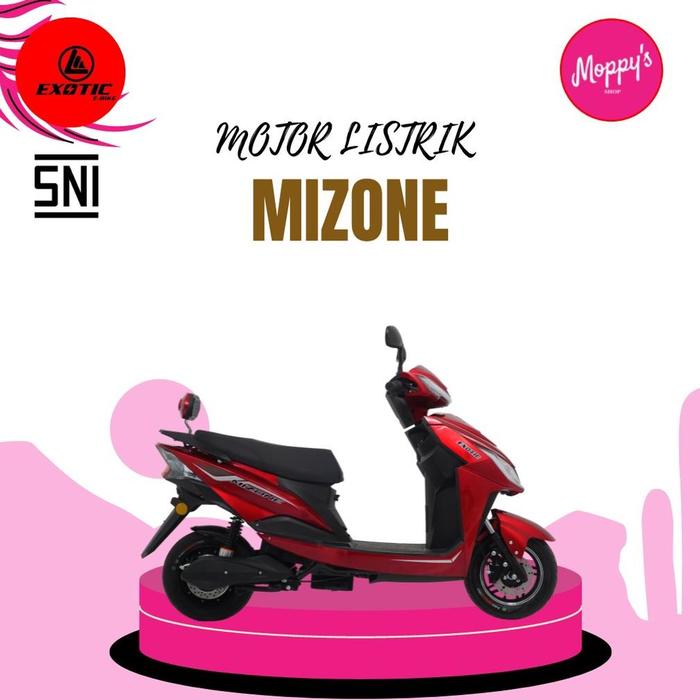 Gambar Motor Listrik MIZONE Garansi Resmi by Pacific BARU - Red dari CV BURNA undefined Tokopedia