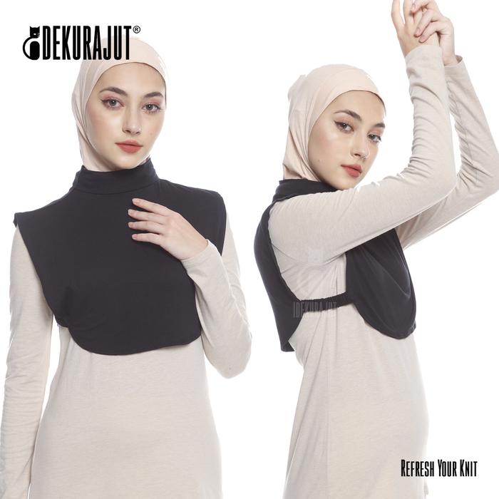 Gambar Idekurajut - Inner Manset Leher - Hitam dari idekurajut_NEW undefined Tokopedia