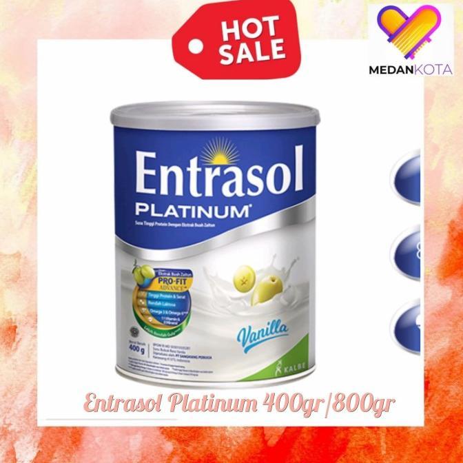 Gambar Susu Entrasol Platinum 800 Vanila Coklat - Vanila800/2x400 dari PT GALAKSI SUPER undefined Tokopedia