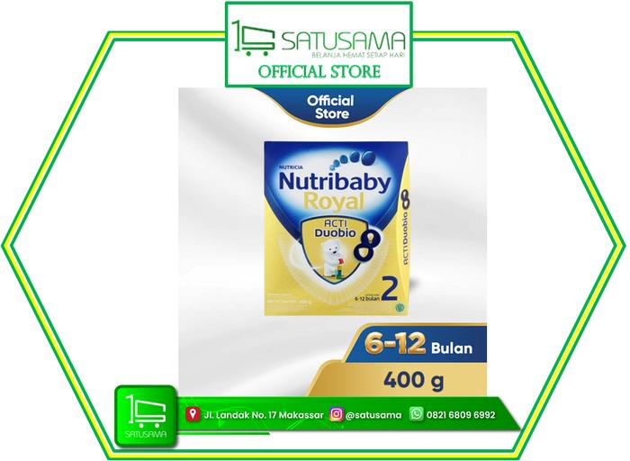 Gambar NUTRIBABY ROYAL ACTI DUOBIO 2 - 400 G dari satusamaonline undefined Tokopedia