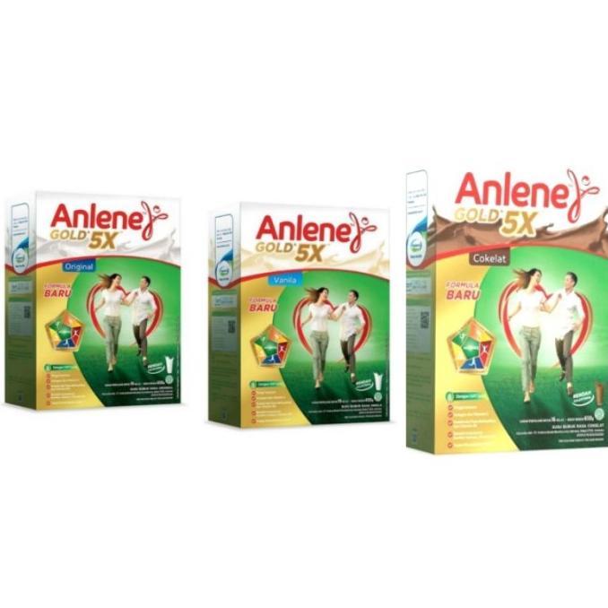 Gambar Anlene Gold 5X Rasa Coklat 640Gr/Vanila 620Gr/Original 620Gr - Coklat, 600 gr dari Serbaserbi Adastore undefined 5 Tokopedia