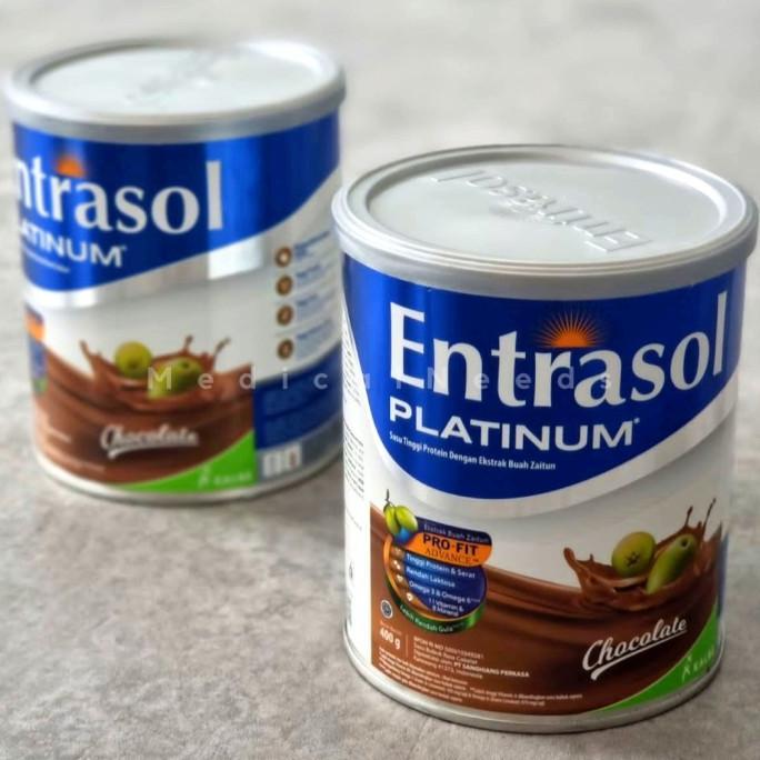 Gambar Susu Entrasol Platinum 400 Gr Ekstrak Zaitun Rendah Laktosa Omega 3 - Chocolate dari Serbaserbi Adastore undefined Tokopedia