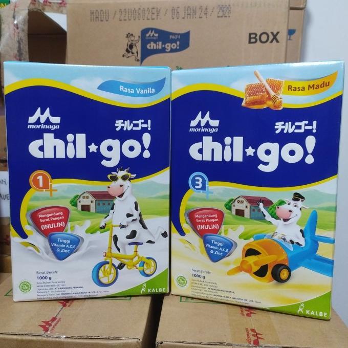Gambar CHILGO POWDER 1+ 3+ 1000 GR Vanila Madu 1KG CHIL GO - 3+Madu950g dari babyju undefined Tokopedia
