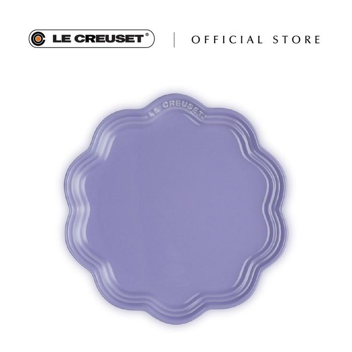 Gambar Le creuset FRILL PLATE 18cm / 22cm (multi color) - Lilac 22 dari Celiebox undefined Tokopedia