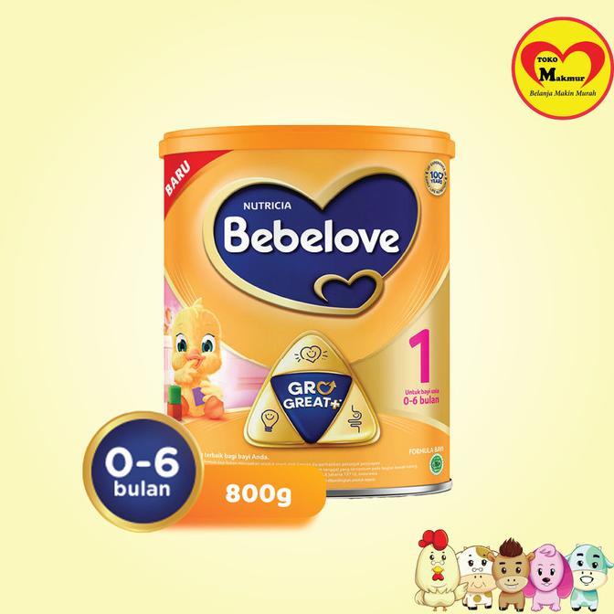 Gambar Bebelove 1 HiQEQ 800 g - Susu Formula Bayi Bubuk (0-6 Bln) dari babyju undefined Tokopedia