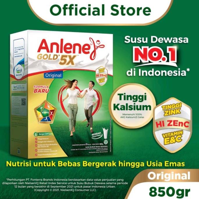 Gambar Anlene Gold 5X Original 885 Gram 900 Gram 650 Gram - 850 Gram dari anggunMarkett undefined Tokopedia