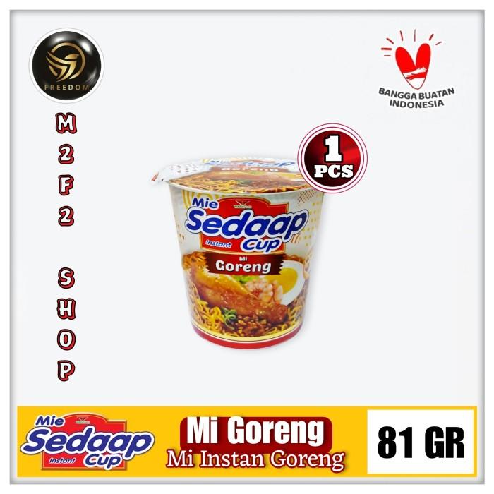 Gambar Mie Sedaap Cup Instant Mi Goreng Original - 85 gr (Harga Satuan) dari M2F2 Shop - Paseban undefined Tokopedia