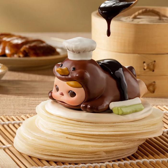 Gambar POP MART Pucky Roast Duck The Feast Series Dimsum Figure Open Box Confirm Character Sealed | SKU 3.018.0147 dari Cobelido undefined Tokopedia
