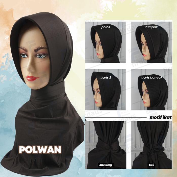 Gambar JILBAB DINAS PREMIUM COKLAT POLWAN, BAYANGKARI,PERSIT,PNS POLRI,PNS DISHUB, SECURITY, KEJAKSAAN - Coklat Polwan, TumpukTali dari Cattelya Hijab undefined Tokopedia