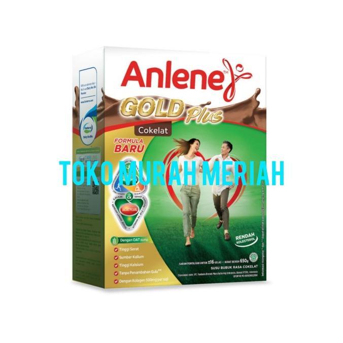 Gambar Anlene Susu Bubuk Gold Coklat Box 650G dari UD Sekar Pakem undefined Tokopedia