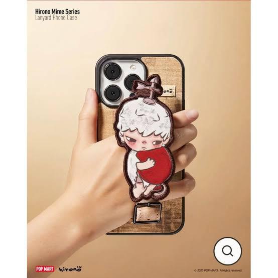 Gambar READY. 100% ORI Pop Mart. Hirono Mime Series. Lanyard Phone Case. Iphone 14 Pro Max phone case. BNIB dari Tokoku FM undefined Tokopedia