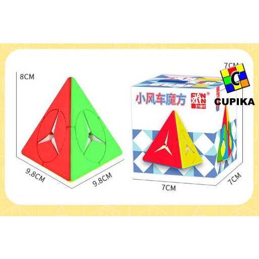 Gambar SELLER RUBIK PYRAMINX FANXIN PAGODA WINDMILL GOLD COIN ORIGINAL PIRAMID - WINDMILL dari Adrian Perez Apparel undefined Tokopedia
