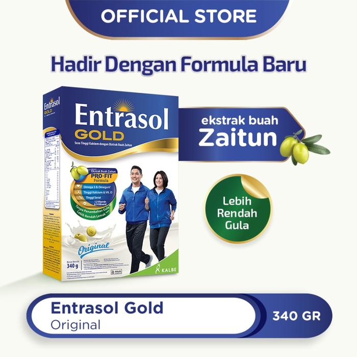 Gambar ENTRASOL GOLD 350gr RASA VANILLA / COKLAT / ORIGINAL - Coklat dari FUJI GROCERY undefined Tokopedia