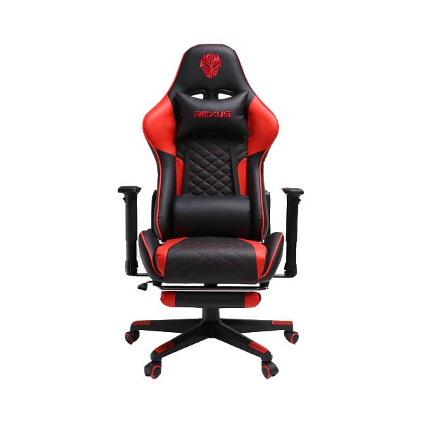 Gambar GAMING CHAIR REXUS RGC-100 MAX FOOTREST - KURSI GAMING REXUS - RED dari mdpsuperstore undefined Tokopedia