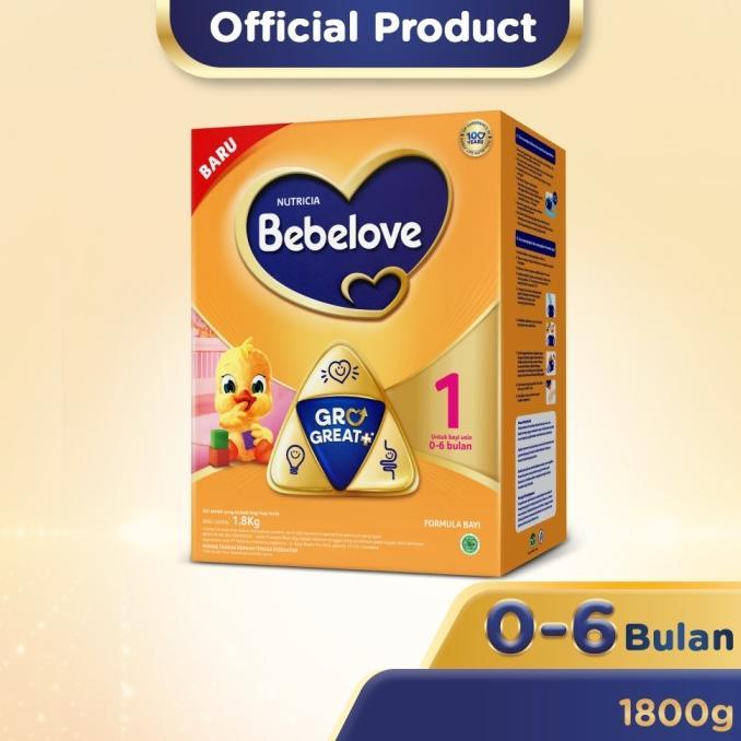 Gambar Bebelove 1 Formula Bayi Bubuk 1800 GR dari babyju undefined Tokopedia
