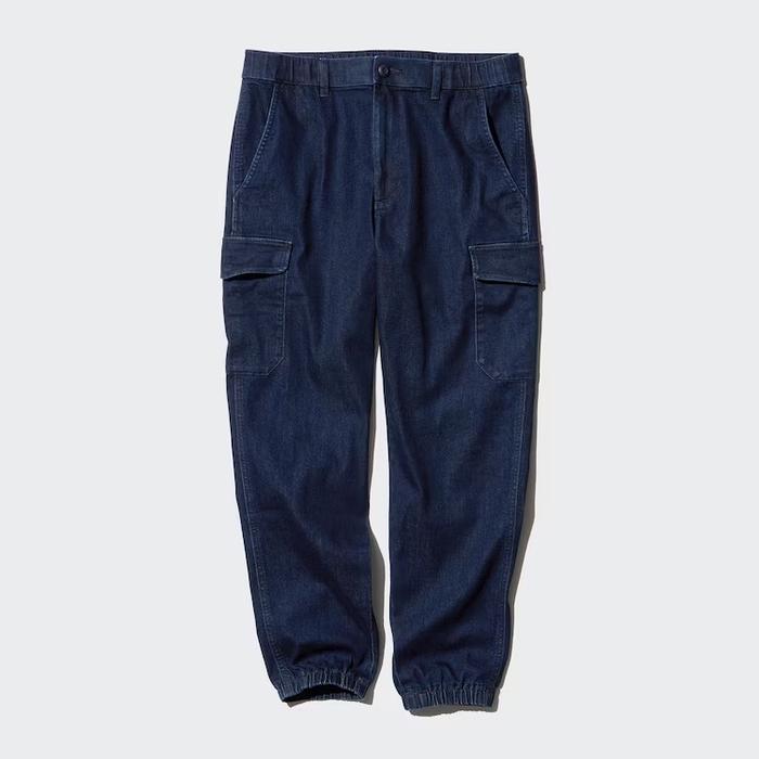 Gambar UNIQLO CELANA JOGGER CARGO PANTS SLIM FIT PANJANG PRIA JASTIP - NAVY, XL dari Good Smile ID undefined Tokopedia