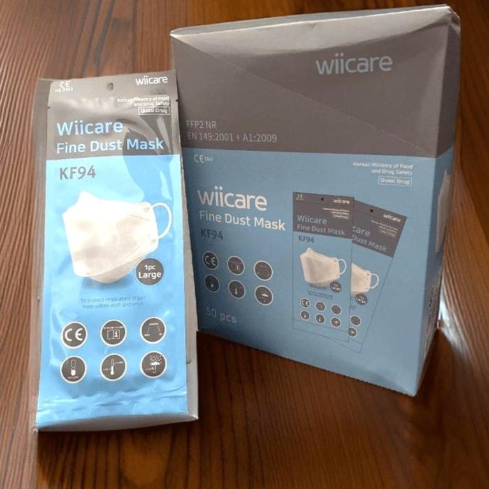 Gambar Masker Sensi 3ply Earloop isi 50 Medis Surgical Face Mask - Kf94 Wiicare dari WBM Store undefined Tokopedia