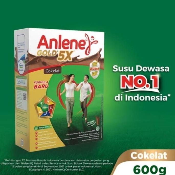 Gambar A+ Anlene Gold Plus 600 Gram Vanila Coklat Original Plain/600Gr/ - Coklat dari Albiruni Official undefined Tokopedia