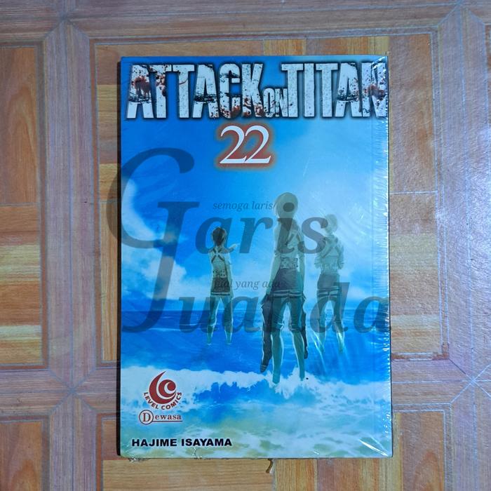 Gambar Komik Manga Attack on Titan vol 22 23 25 26 27 28 29 30 31 32 33 34 by Hajime Isayama (Bahasa Indonesia) - 22 - baru dari GarisJuanda undefined Tokopedia
