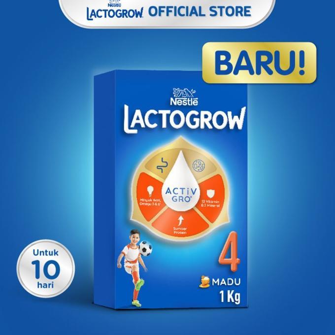 Gambar Lactogrow 4 1kg Vanila Vanilla / Madu 1 kg - Vanila dari babyju undefined Tokopedia