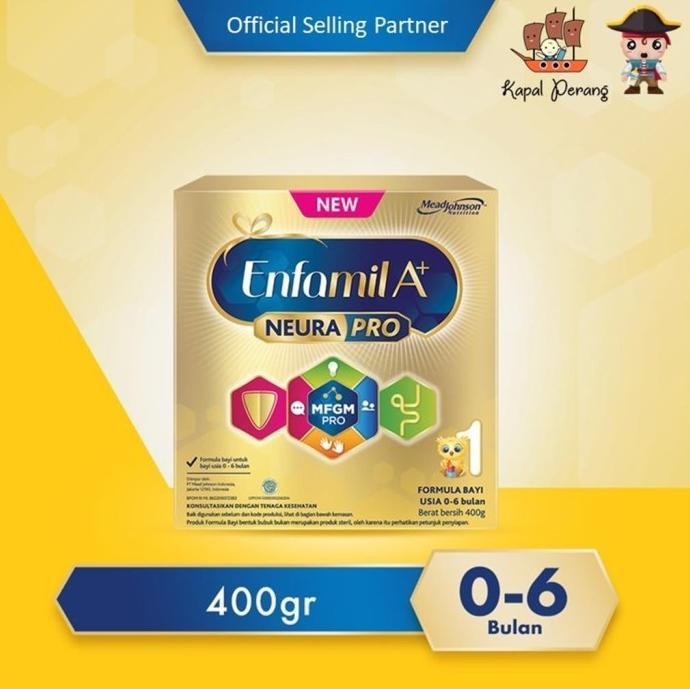 Gambar Enfamil A+1 Tahap 1 0-6 Bulan 400 gram dari babyju undefined Tokopedia