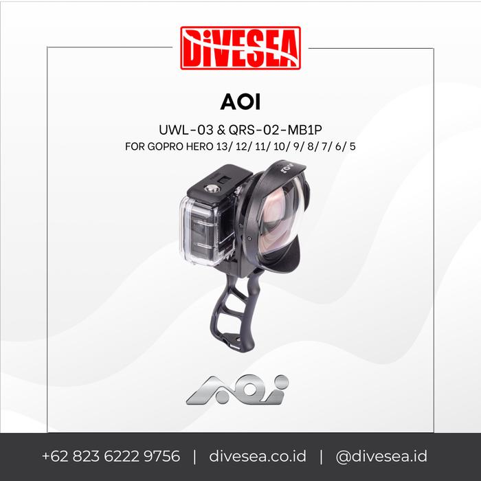 AOi製GoPro用ワイコン UWL-03 WHT レンズ部傷有 （AOI Limited GoPro用 