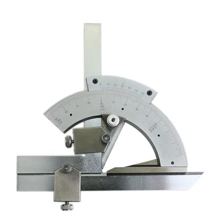 Jual Bevel Protractor/Alat Ukur Sudut/0-320 Degree Vernier Angle Ruler ...