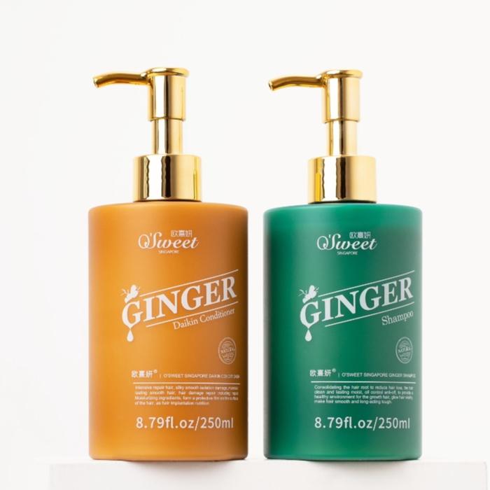 Gambar Osweet Singapore | Ginger Series | Shampoo Anti rontok & Berminyak - 250ML dari O'SWEET SINGAPORE undefined Tokopedia